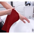 thumbnail image 3 of Toallas de mano Utopia Towels Premium, 100% algodón, 16 x 28 cm, color rojo 6P, 3 of 8
