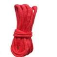 thumbnail image 1 of Nvzi 2 piezas de cordón de nailon trenzado de 4 mm para acampar, hamacas, tendedero, senderismo y pesca, 3 yardas, color rojo, 1 of 5