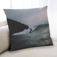 thumbnail image 1 of Ahgly Company Sports Surfing Indoor Throw Pillow, 18 inch by 18 inch, 1 of 6