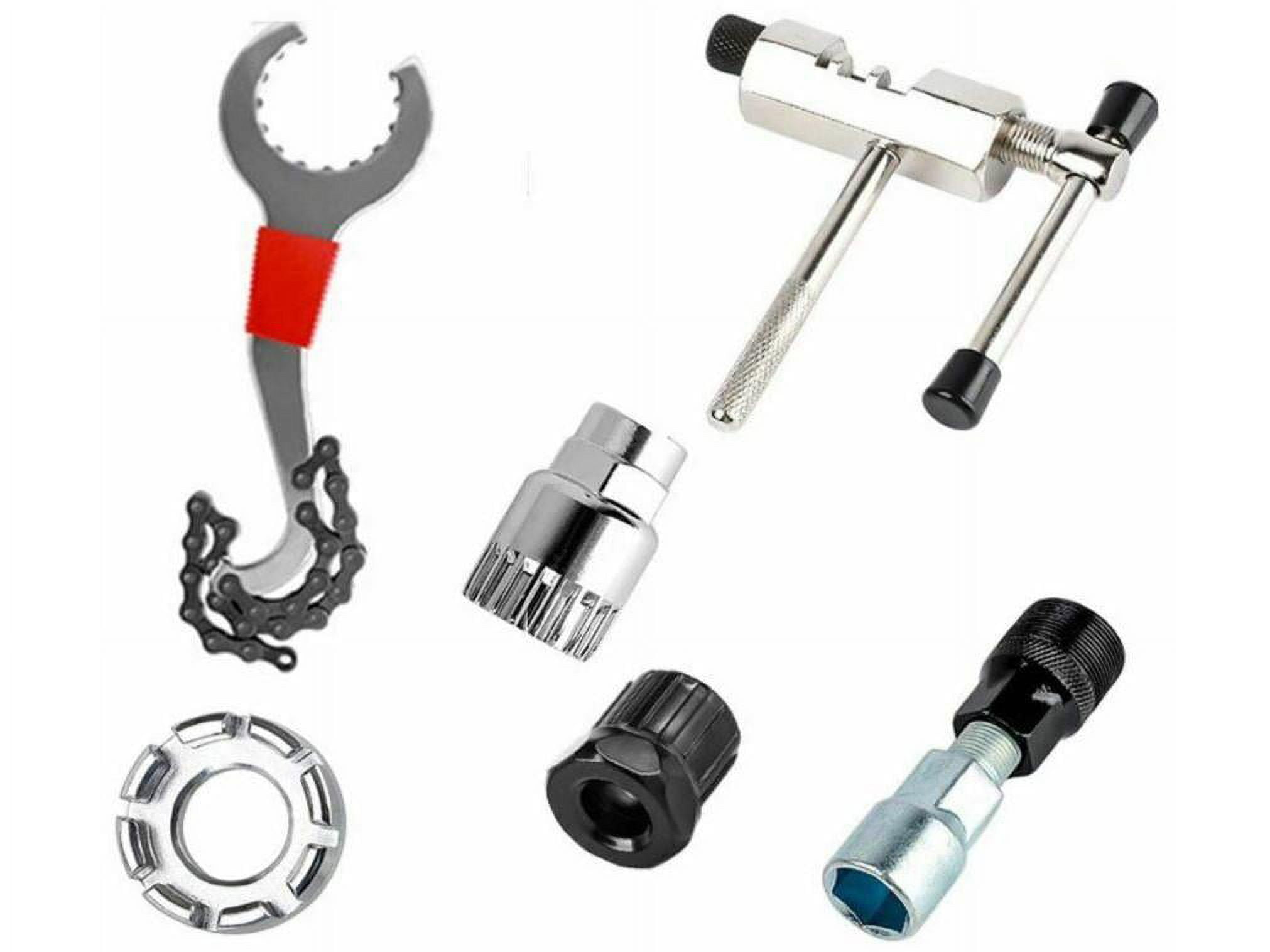 G & J Eland Aluminum 6 Pieces Bicycle Repair Tool Kit Accessories