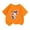 Z3 Orange, variant on Curuila Kid Girls Tops Cartoon Print Crew Neck Short Sleeve Tee Summer Casual Loose T Shirt Black Size 10-12 Years