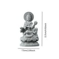 thumbnail image 4 of Acuario de escritorio,Pecera pequeña transparente,pecera,jarrón,mesa,Tanque de peces Contenedor de acuario transparente Hogar,Estatua de Guan Yin,Estatua de Guan Yin para decoración del hogar., 4 of 8