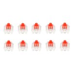 Mechanical Keyboard Switch, Highly Durable Mechanical Switches Red Switch Premium ABS Easy Installation for Keyboard for DIY for Computer