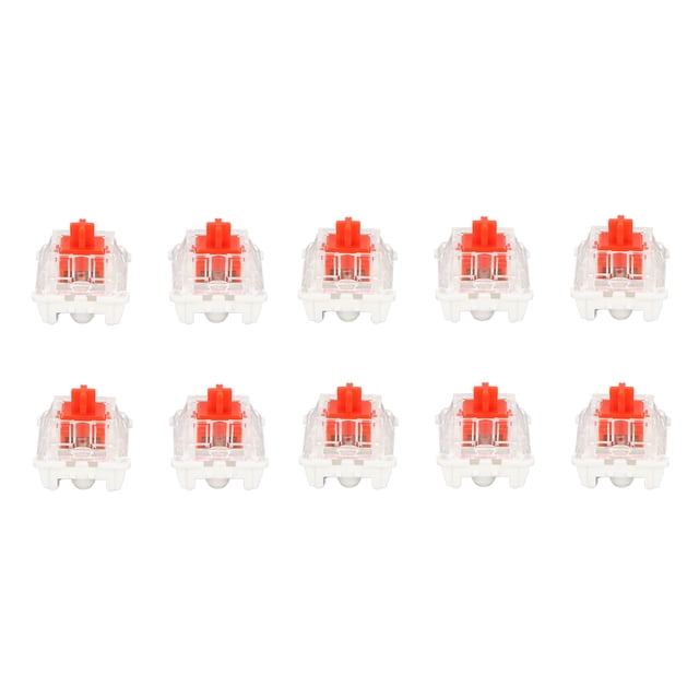 Mechanical Keyboard Switch, Highly Durable Mechanical Switches Red Switch Premium ABS Easy Installation for Keyboard for DIY for Computer
