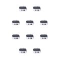 thumbnail image 3 of Seitruly 2019 nuevo 1PC Universal 3 puertos USB teléfono móvil UE/EE. UU. de enchufe adaptador de de pared de viaje Type2 NO2, 3 of 6