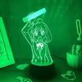 thumbnail image 2 of Luz nocturna LED 3D Toradoras Kushiedas Minori que cambia de color, 2 of 4
