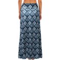 thumbnail image 3 of Gibobby faldas para niña Beach Boho Dress Long Beach Line Prints Maxi Holiday Summer A Vestido de mujer Falda midi(Azul, L), 3 of 5