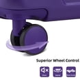 thumbnail image 3 of imerelez Luggage Sets 6 Piece with Duffel Bags:Hardside Expandable Suitcases with Spinner Wheels, Grape Purple, 3 of 5