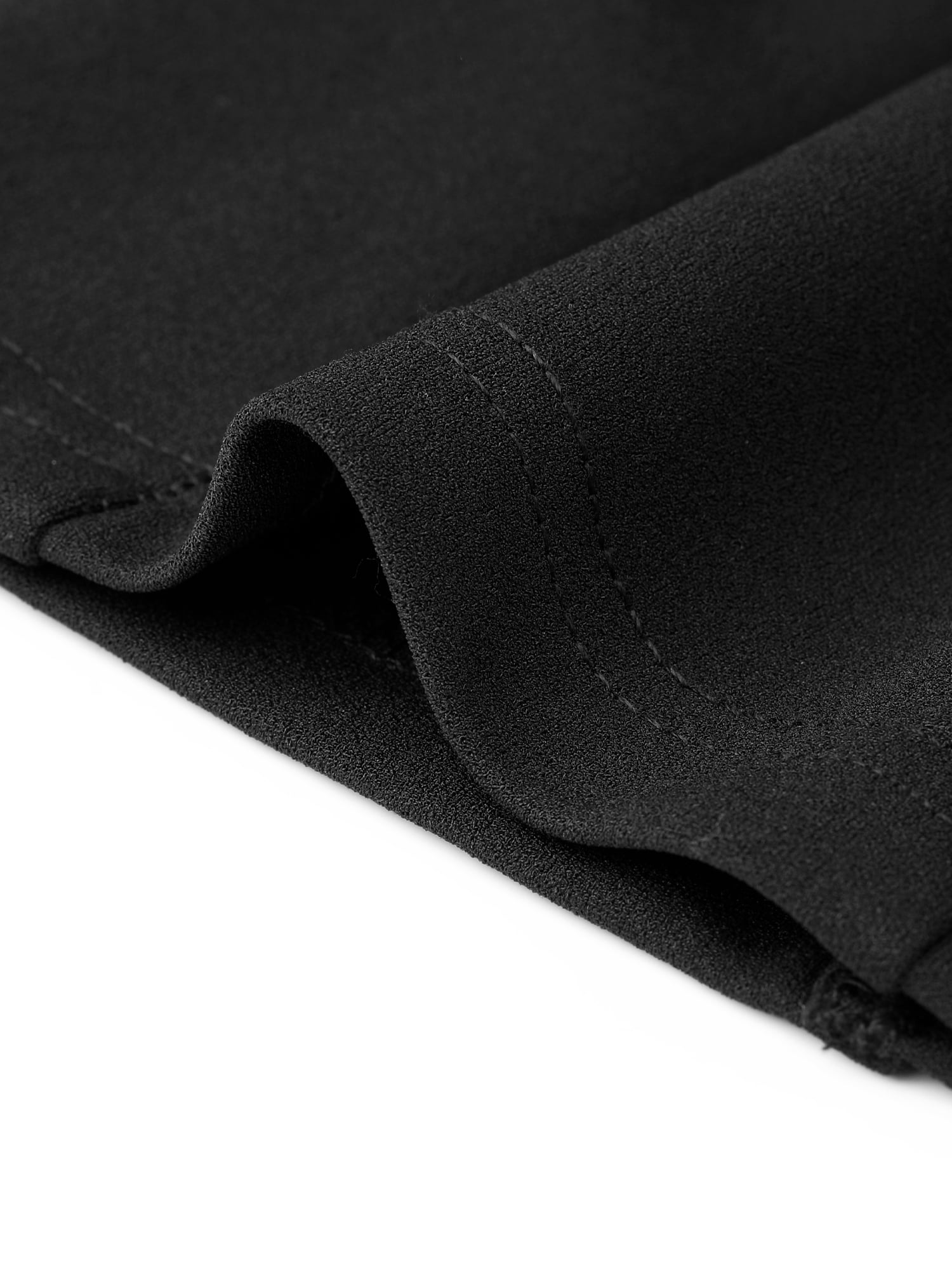 DARING DIVA Women's Collarless Business Outfits Open Front Suit Blazer XS Black