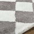 thumbnail image 6 of Hauteloom Achaia Living Room, Bedroom Area Rug - Contemporary - Plush Pile - Ivory, Dark Gray - 6'7" x 9', 6 of 6