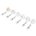 thumbnail image 1 of Retractable 360° Degree Rotating Exquisite Name Card Clip, Badge Holder, Other Occasions Schools Hospitals For Offices, 1 of 8