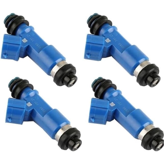 AURUS 4Pcs NEW 550cc/650cc 16600-AA720 Fuel Injector for 2006-2014 Subaru Impreza, Forester, 2007-2012 Legacy, 2013 2014 2015 WRX Set of 4