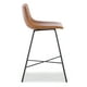 Poly & Bark Paxton 24” Counter Stool in Tan (Set of 3) - Walmart.com
