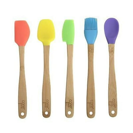 Core Kitchen 8 25 5pc Silicone Mini Utensil Set with Core Kitchen 8 25 5pc Silicone Mini Utensil Set with