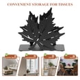 thumbnail image 2 of DINHEAROM Freestanding Napkin Holder Maple Leaf Iron Storage for Restaurant 1Pack, 2 of 8