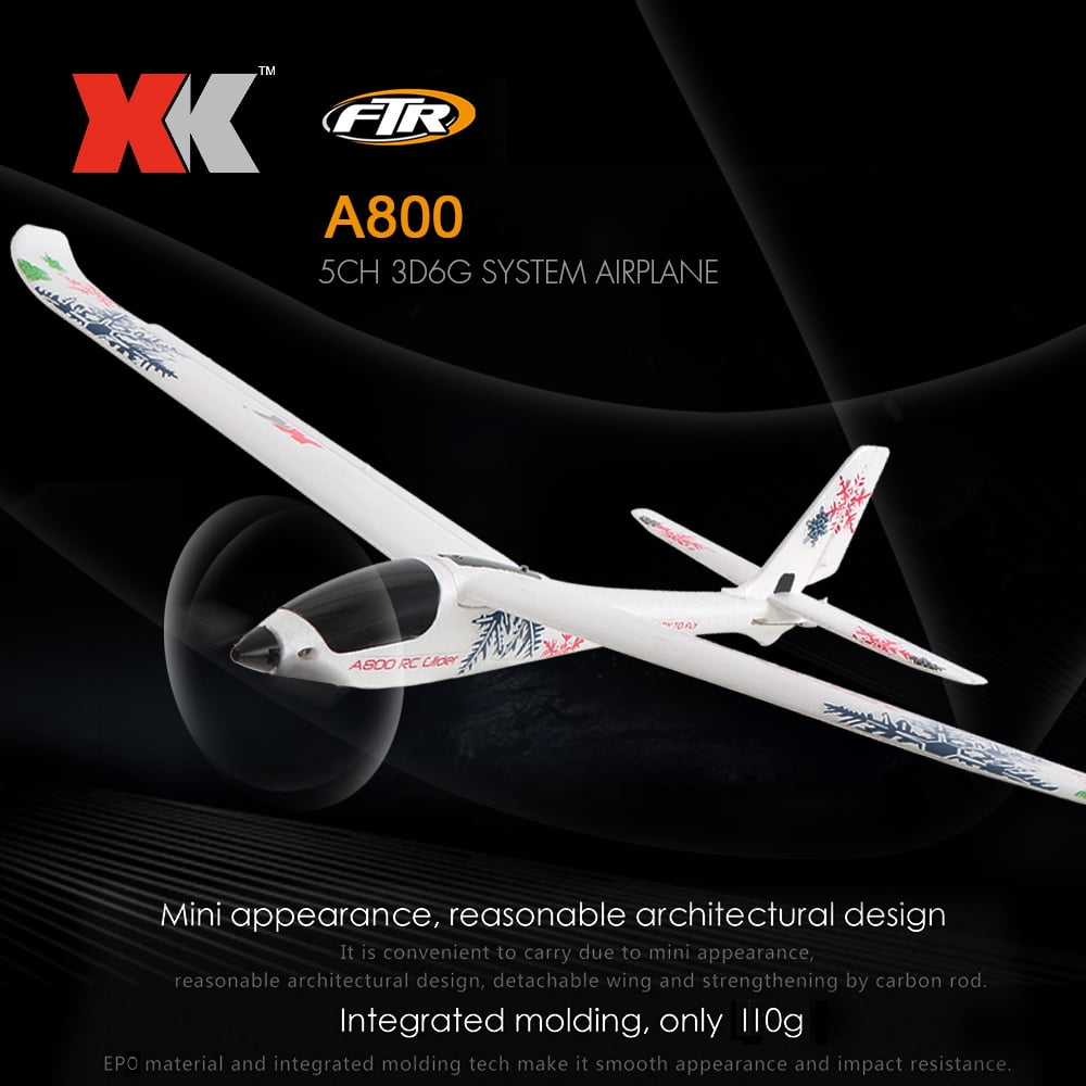 XK A800 RC Airplane 780mm Wingspan 5CH 3D 6G EPO Aircraft Fixed Wing Toy US Q6F5 