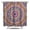 Folk S, variant on Folk Style Mandala Pattern Shower Curtain, Boho Tribal Artistic Design, Waterproof Polyester Fabric with 12 Rust-Resistant Hooks