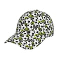 thumbnail image 3 of Xecao Soccer and Football for Baseball Cap: Unisex, crafted from classic polyester twill fabric, featuring a soft unconstructed design, 3 of 9
