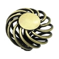 thumbnail image 1 of Monstrate Jaula de pájaros Vintage bronce negro armario manijas redondas armario cajón puerta armario tiradores de hierro Conjuntos de muebles de dormitorio bronce 45*40mm(φ*H), 1 of 6