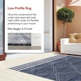 thumbnail image 4 of nuLOOM Roberge Coastal Indoor/Outdoor Area Rug, 2' 6" x 6', Runner, Roberge Navy, 4 of 9