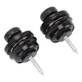 thumbnail image 1 of Guitar Strap Locks Buttons,2pcs Heavy Duty Metal Flat Round Head Non Slip Fall  Tool Dual Design Strap Retainer System for Folk Guitar, Electric Guitar, Electric Bass, 1 of 8