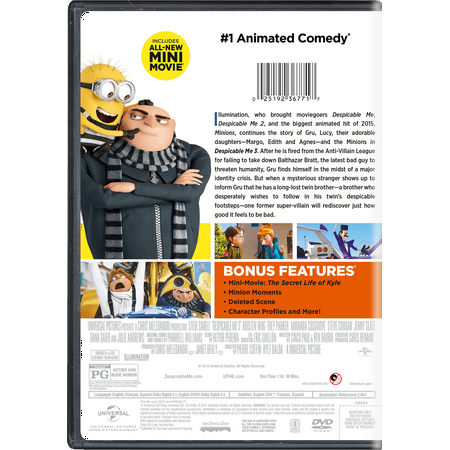Despicable Me 3 [DVD] [2017]