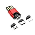 thumbnail image 2 of NARABB 3 In 1 Magnetic Suction Adapter USB Portable Adapter Universal Magnetic Suction Adapter Works With All Devices, 2 of 2