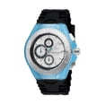 thumbnail image 2 of Technomarine Men's TM-115192 Cruise JellyFish Silver Dial Black Silicone Strap Chrono Dive Watch, 2 of 3