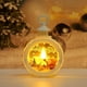 thumbnail image 4 of RV Suministros de decoración navideña Led pequeña luz redonda linterna portátil regalo decoración de ventana (estilo D), 4 of 5