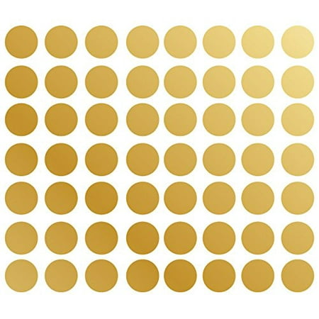 Decal Circle (Innovative Stencils Polka Dot Wall Decal Nursery Kids Room Peel and Stick Removable Sticker Circle Pattern Décor (3