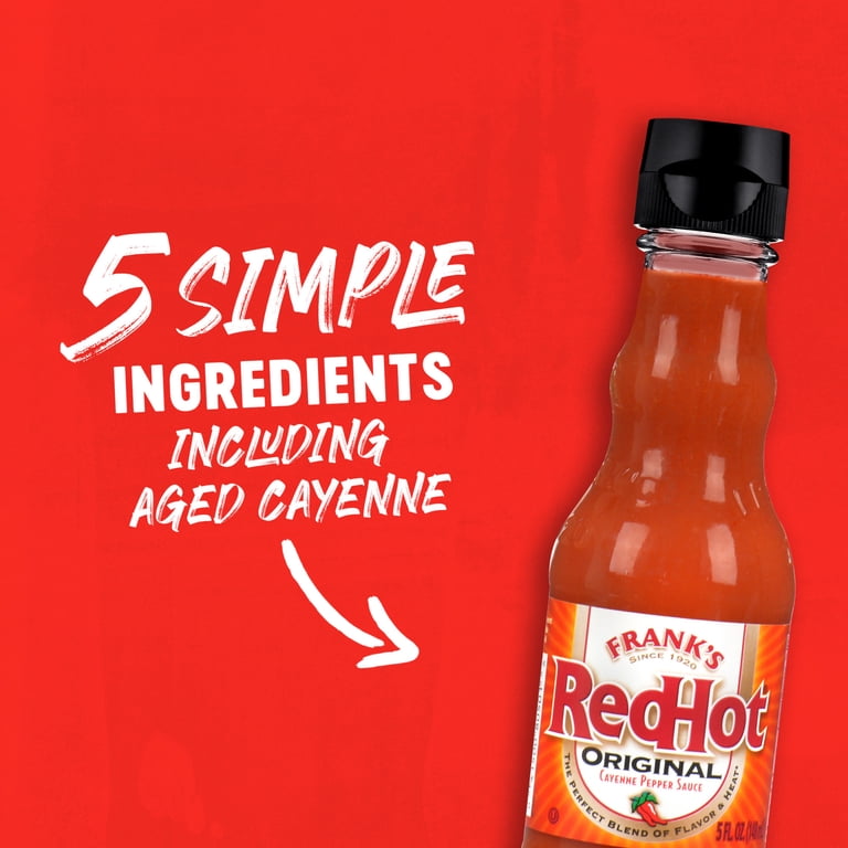 Frank's RedHot Spicy Kosher Original Cayenne Pepper Hot Wing Sauce