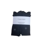 Calvin Klein Men's 6 Pair Mid Calf Performance Blend Socks, Black, 7-12