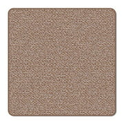 House, Home and More Skid-Resistant Carpet Indoor Area Rug Floor Mat - Praline Brown - 4 Feet X 4 Feet