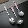 thumbnail image 2 of Stainless Steel Spoon Rice Paddle with Short Handle for Home Kitchen, 2 of 8