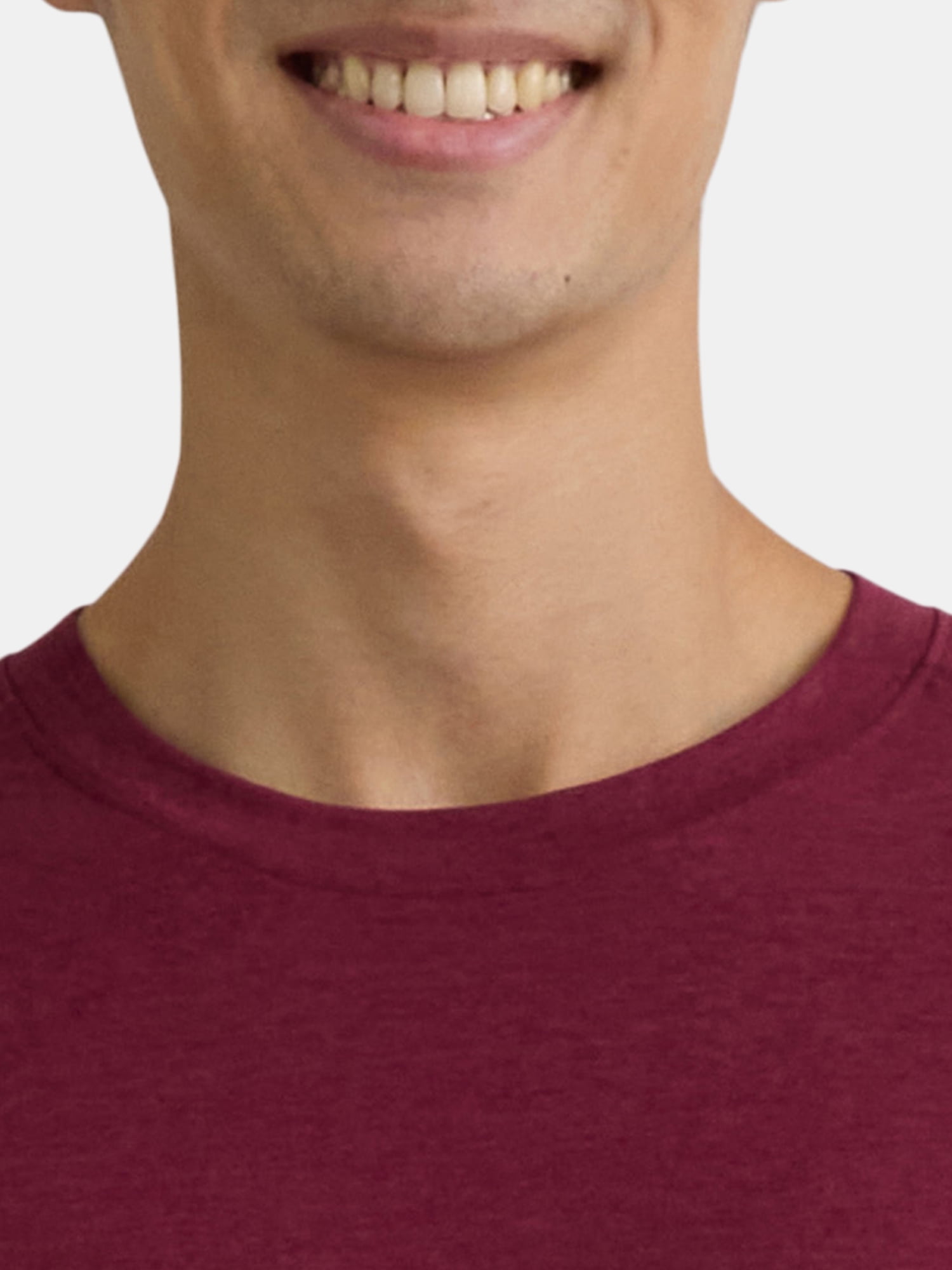 Athletic Works Men's and Big & Tall Men's Soft ButterCore Tee with Short Sleeves, Sizes S-5XL