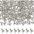 thumbnail image 1 of 200 cuentas pequeñas de estilo tibetano, dijes de flamenco, cuentas de aleación de plata, espaciadores de animales, cuentas pequeñas sueltas, 1 of 7