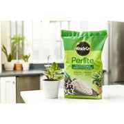 Miracle-Gro Perlite, Improves Drainage and Aeration in Potting Mixes, 8 qt.