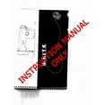thumbnail image 1 of White W173 Sewing Machine/Embroidery/Serger Owners Manual Reprint, 1 of 1