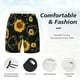 thumbnail image 3 of Balery Flower (2) Bañador para hombre, shorts de playa de secado rápido con entrepierna y forro de compresión-X-Large, 3 of 6