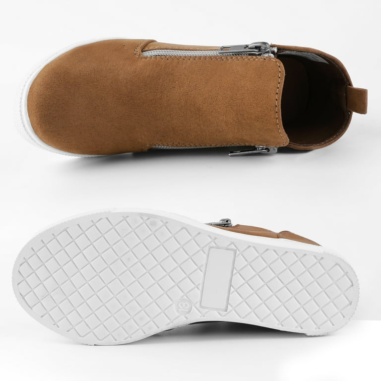 HOMEHOT Girls Fashion Wedge Sneakers, High Top Platform