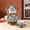 Pink-Blue, variant on 20 Piece Golden Trim Floral Porcelain Tea Set with 700ml Teapot and Metal Holder
