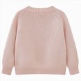 thumbnail image 5 of Gibobby Sweater Baby Boys Girls Button-Up Cardigan Crew Neck Long Sleeve 12 Months 2t 3t 4t Toddler Knit Sweater(3-4 Years,Pink), 5 of 7