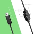 thumbnail image 2 of EKSA E1000 Auriculares para juegos Auriculares para computadora con micrófono con cancelación de ruido y luz RGB compatibles con PC PS4 PS5 Laptop, 2 of 5