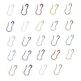 thumbnail image 2 of OULII 450pcs Brooch Safety Bulb Pins Iron Assorted Color for Craft Making and Dressmaking Use, 2 of 7