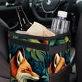 thumbnail image 6 of Fox Mini Trash Can Car Garbage Can Car Trash Can Foldable with Lid Leak-Proof Hanging Storage Bag, 6 of 6