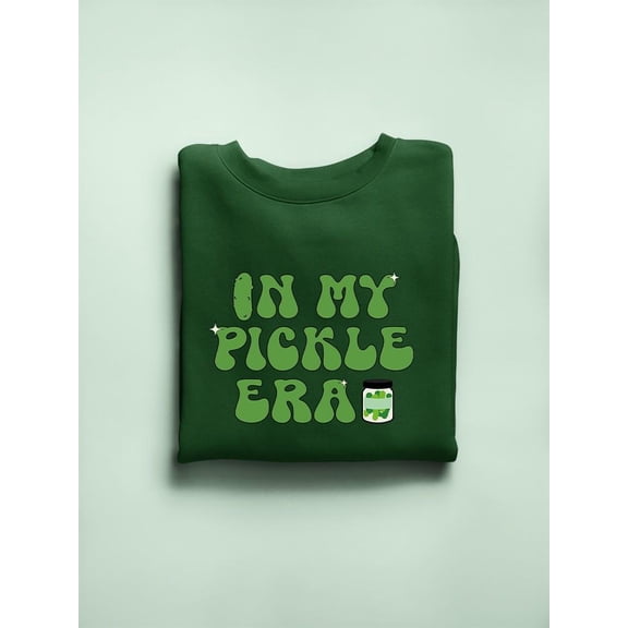 In My Pickle Era Sweatshirt Men's -SmartPrintsInk Designs