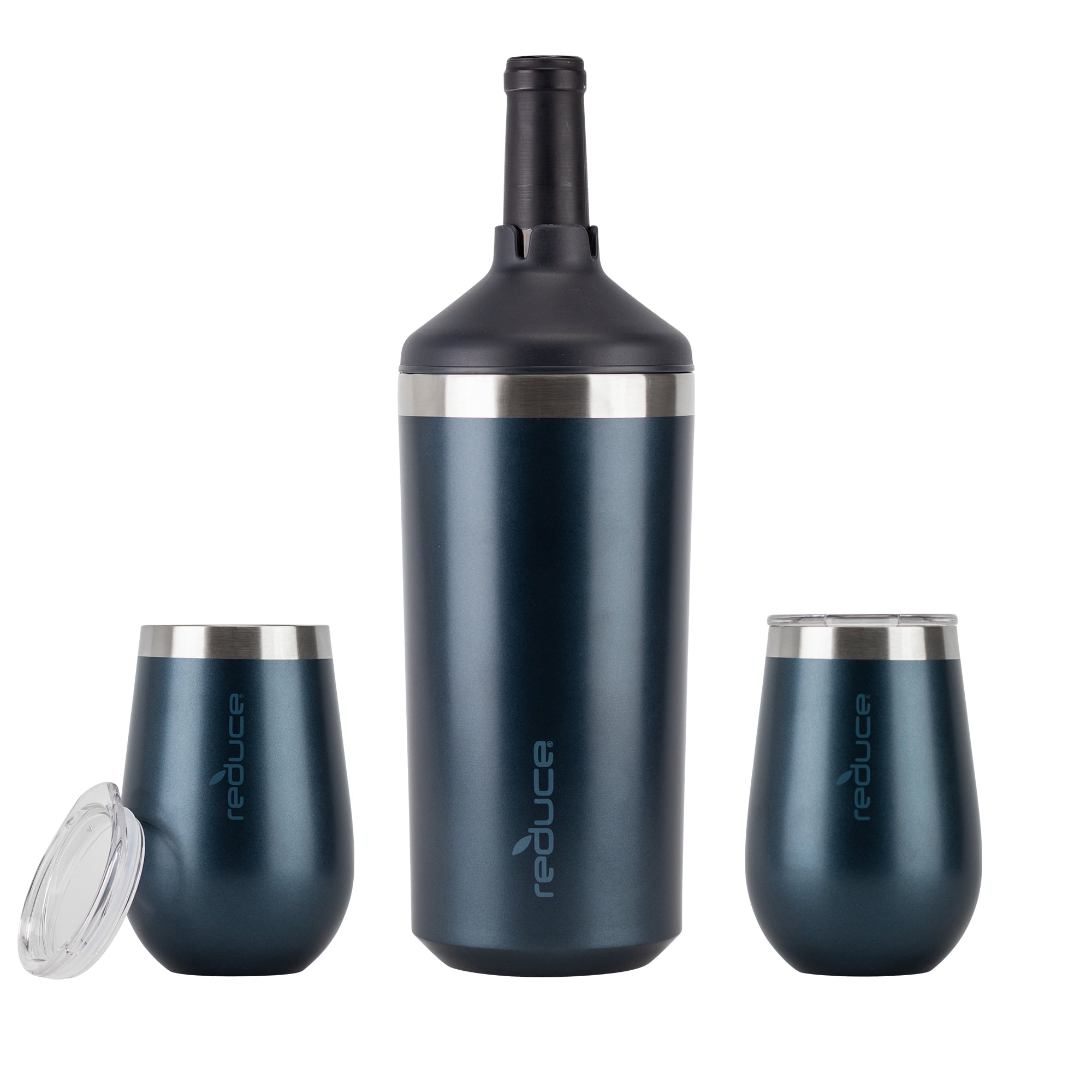 reduce, Dining, Nib Reduce Drink Cooler Setstainless Steel Vacuum  Insulated W Bottle Opener