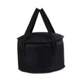 thumbnail image 2 of Bolsa de picnic aislante, bolsa de transporte aislante, engrosada, plegable, para picnics, negro, 2 of 9