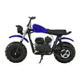 thumbnail image 5 of Massimo Minibike MB200S 7.5HP 196cc 4 Stroke, Gas Powered Mini Bike Motorcycle - Blue, 5 of 19