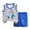 Dark Green, variant on Toddler Baby Boys Summer Outfits Sleeveless Cartoon Print T-Shirt Tops & Shorts Sets 2Pcs Cute Baby Boys Cotton Clothes (Green, 2-3 Years)